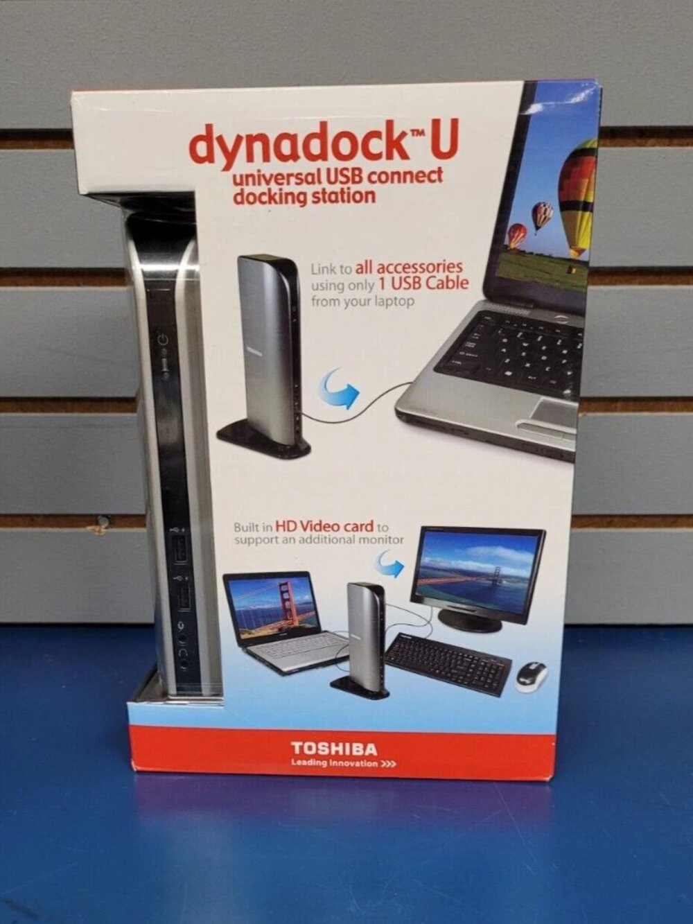 Toshiba Dynadock U-Universal Docking Station PA3575U-1PRP Silver